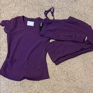 Skechers Deep Purple V-Neck Top